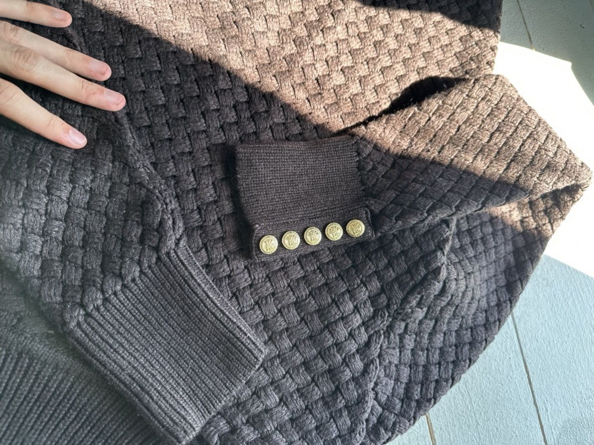 Other LUXURY HOLLAND COOPER 🚨 DARK BROWN BIG KNIT SWEATER Size XS / US 0-2 / IT 36-38 - 8 Thumbnail