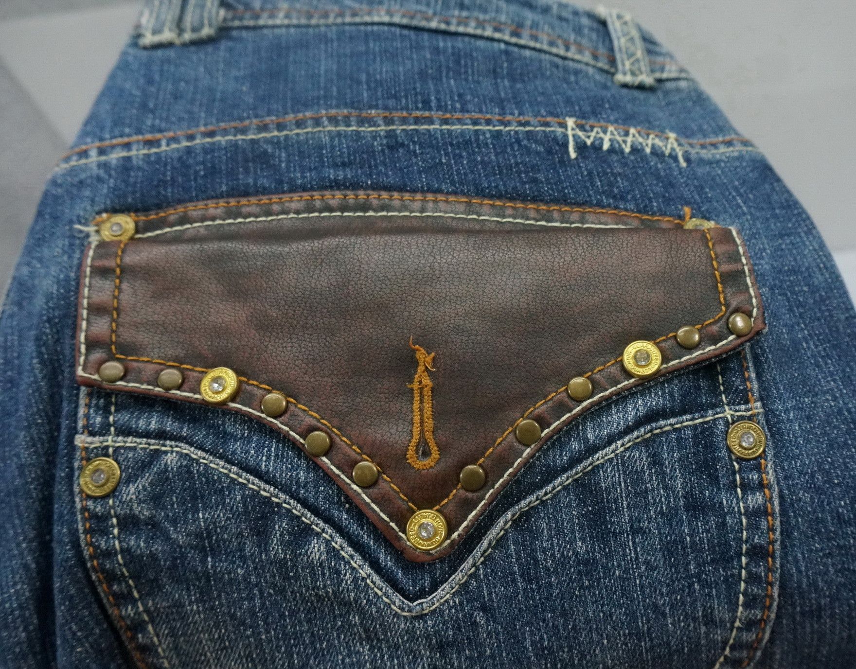 Japanese Brand Vintage INDECENT Japan Flared Jeans Size US 30 / EU 46 - 15 Thumbnail