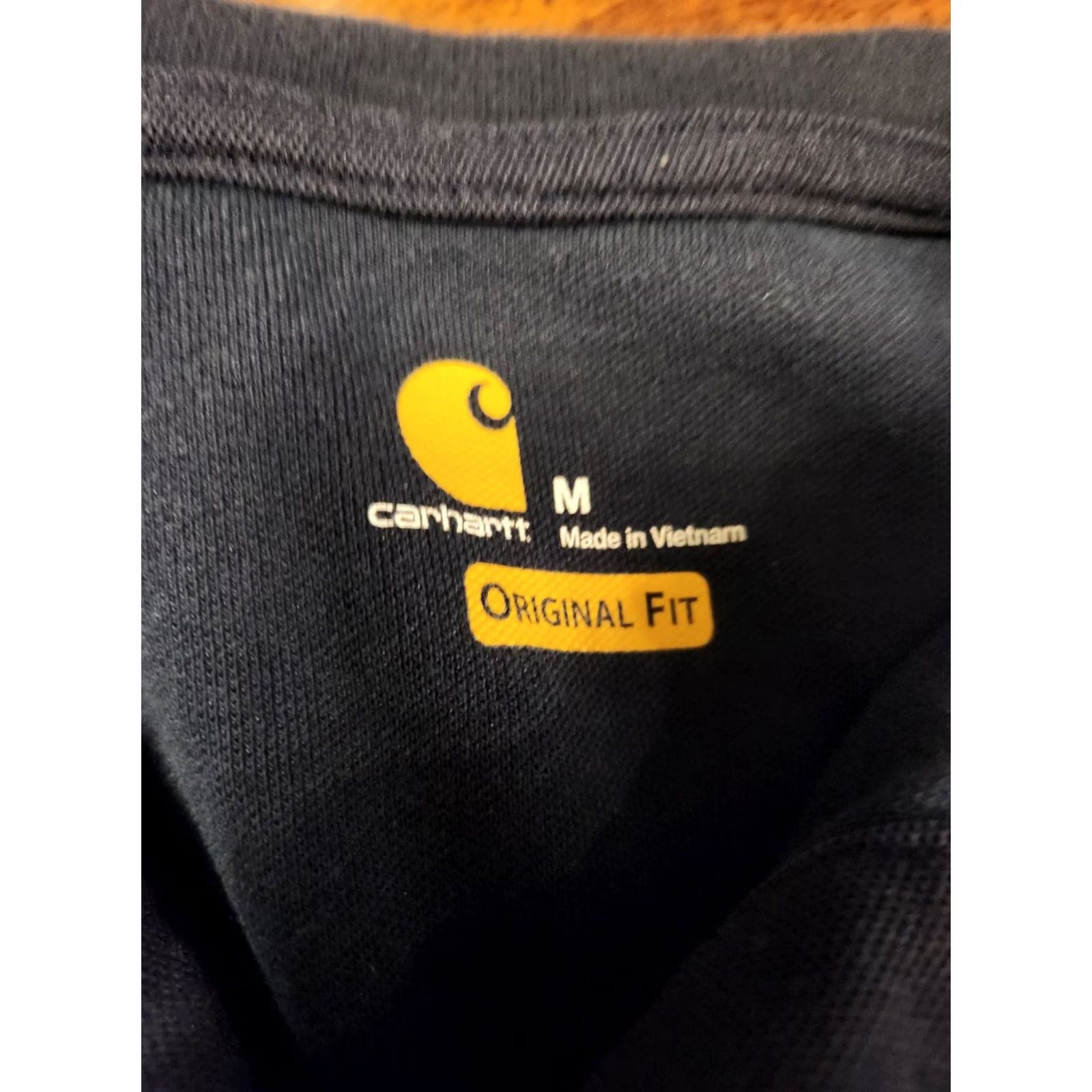 Carhartt Carhartt Polo Shirt Men M Short Sleeve Navy Blue Logo Pocket Relaxed Fit Size US M / EU 48-50 / 2 - 4 Thumbnail
