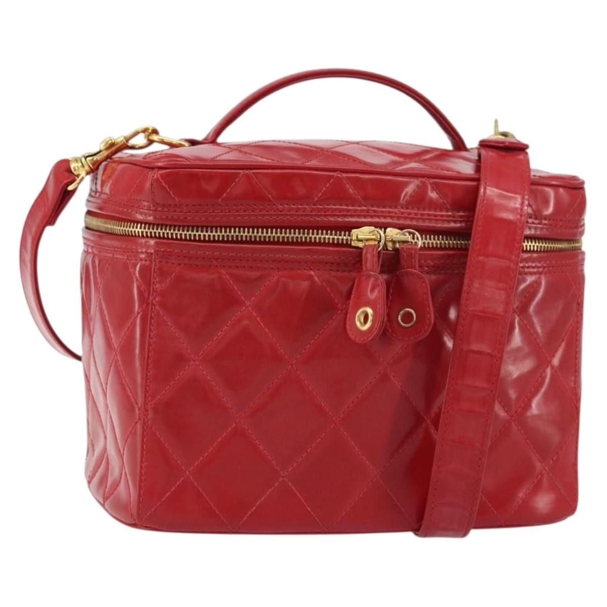 Chanel Chanel Vintage Vanity Case Patent Size ONE SIZE - 1 Thumbnail