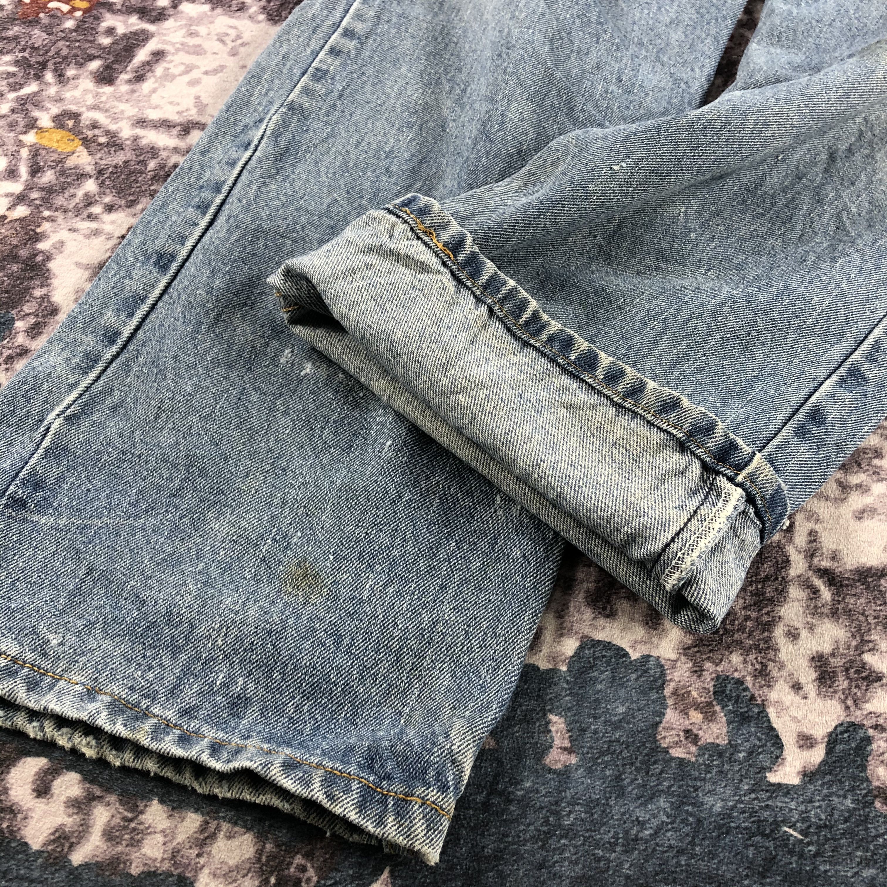 Levi's × Vintage Vintage Blue Wash Levis 505 Jeans-JM3011 Size US 39 - 9 Thumbnail