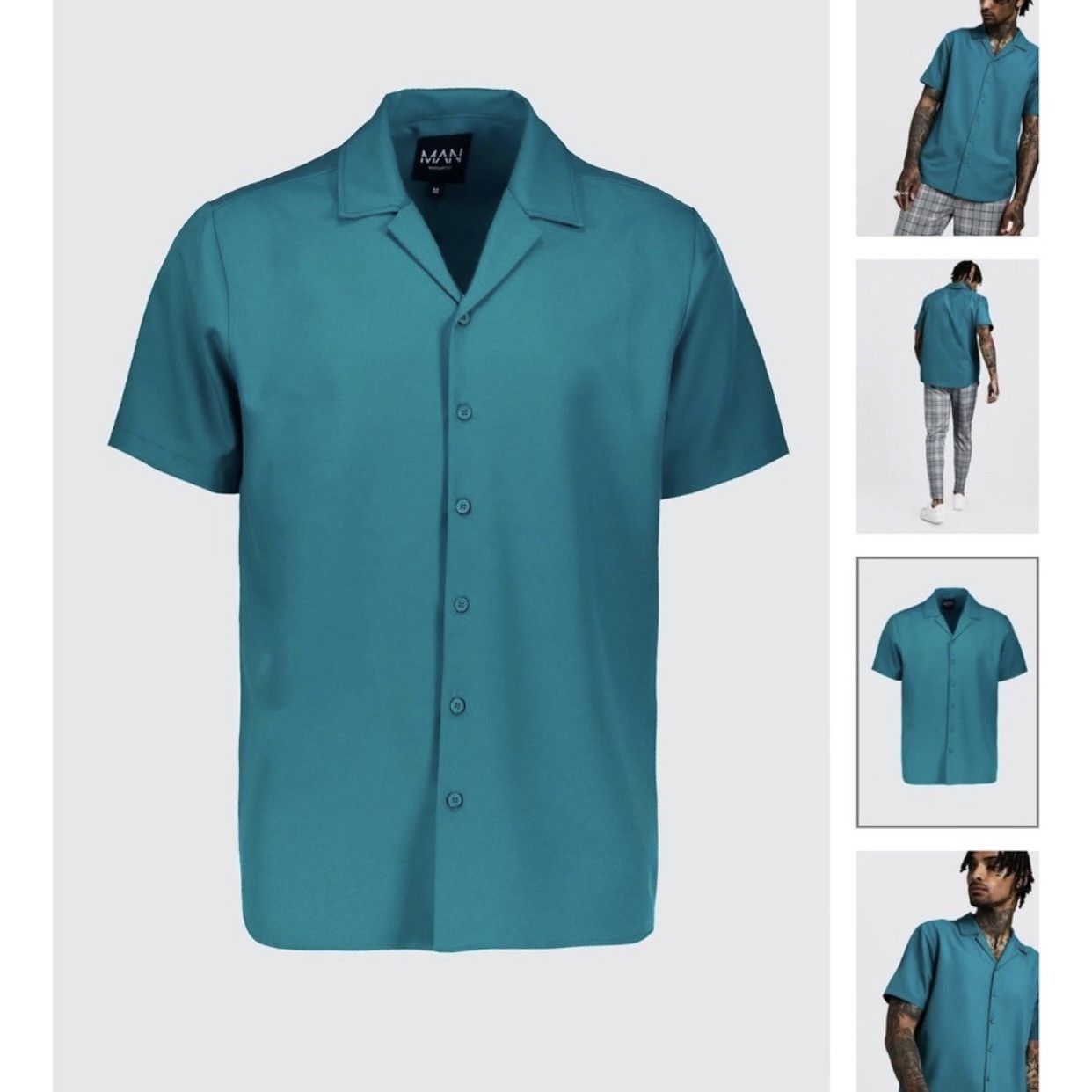 Boohoo BoohooMAN Shirt Size US XS / EU 42 / 0 - 6 Thumbnail