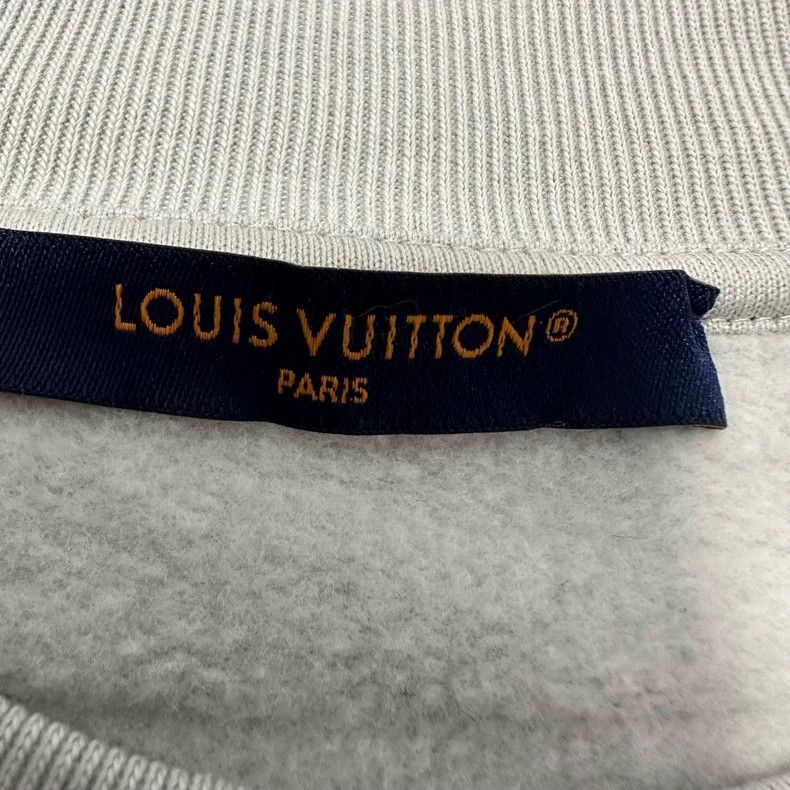 Louis Vuitton louis vuitton Eye Flocking Sweatshirt 2502-Nextarrow Size US S / EU 44-46 / 1 - 2 Thumbnail