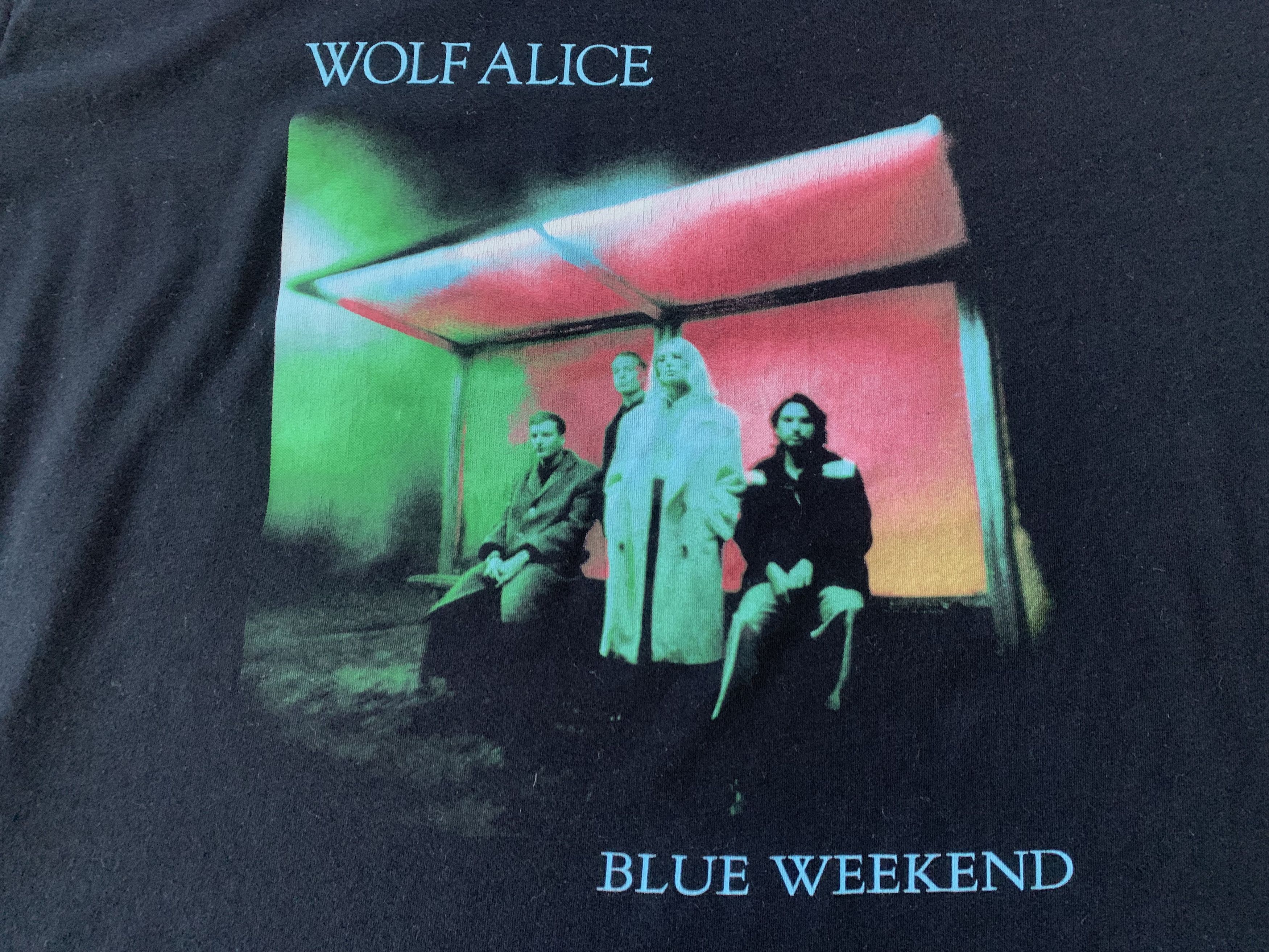 Fruit Of The Loom Wolf Alice Blue Weekend Album Cover T-Shirt Size US XXL / EU 58 / 5 - 5 Thumbnail