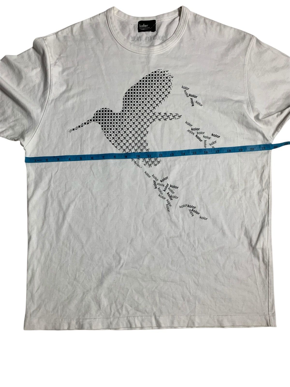 Kolor SS2005 Kolor white T-shirt Size US L / EU 52-54 / 3 - 3 Thumbnail