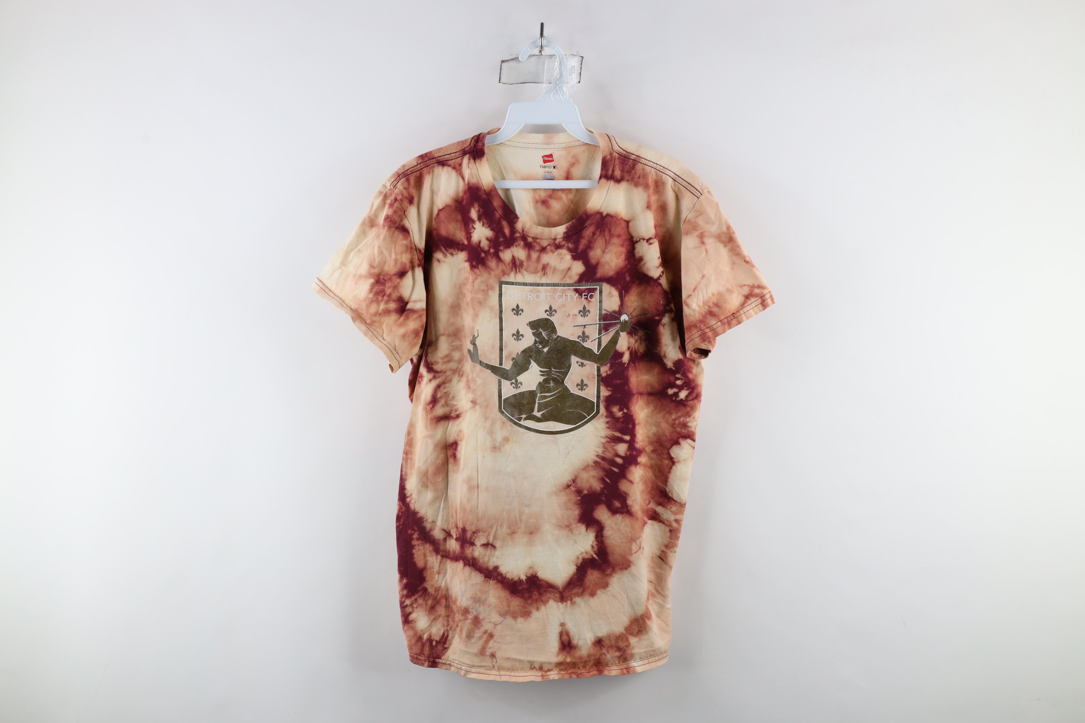 Vintage Streetwear Acid Wash Detroit City FC Soccer T-Shirt Cotton Size US L / EU 52-54 / 3 - 1 Thumbnail