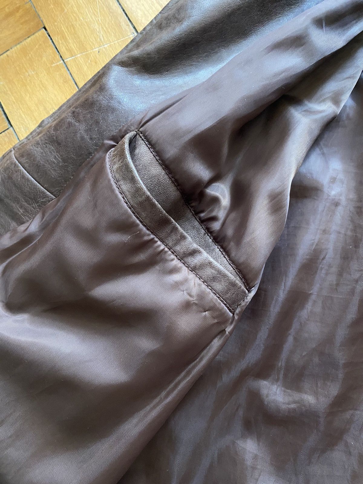 Vintage Vintage Leather Jacket Size US XL / EU 56 / 4 - 11 Thumbnail