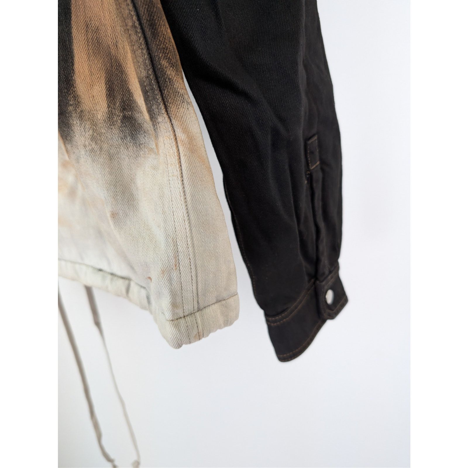 Rick Owens Drkshdw o1rshd1 Zip Front Jacket in Black/Terra Size US L / EU 52-54 / 3 - 12 Thumbnail