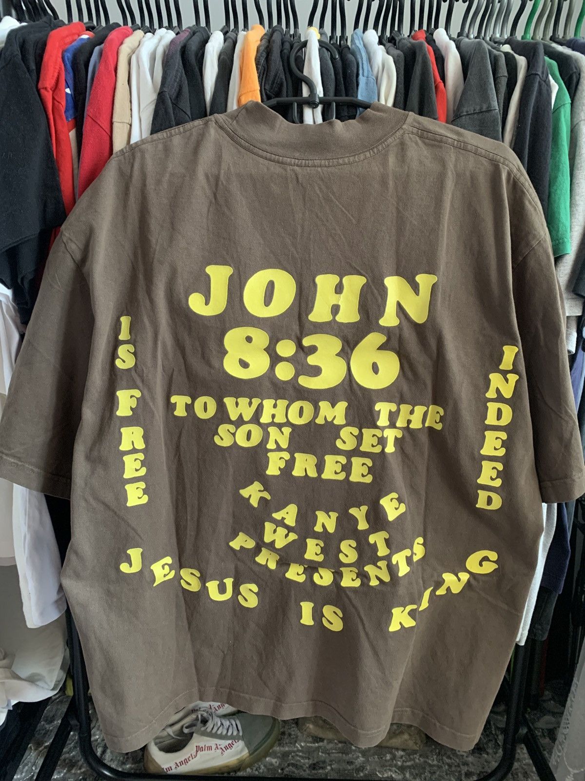 Cactus Plant Flea Market × Kanye West 🔥KANYE WEST x CPFM JESUS IS KING T-SHIRT Size US L / EU 52-54 / 3 - 6 Thumbnail
