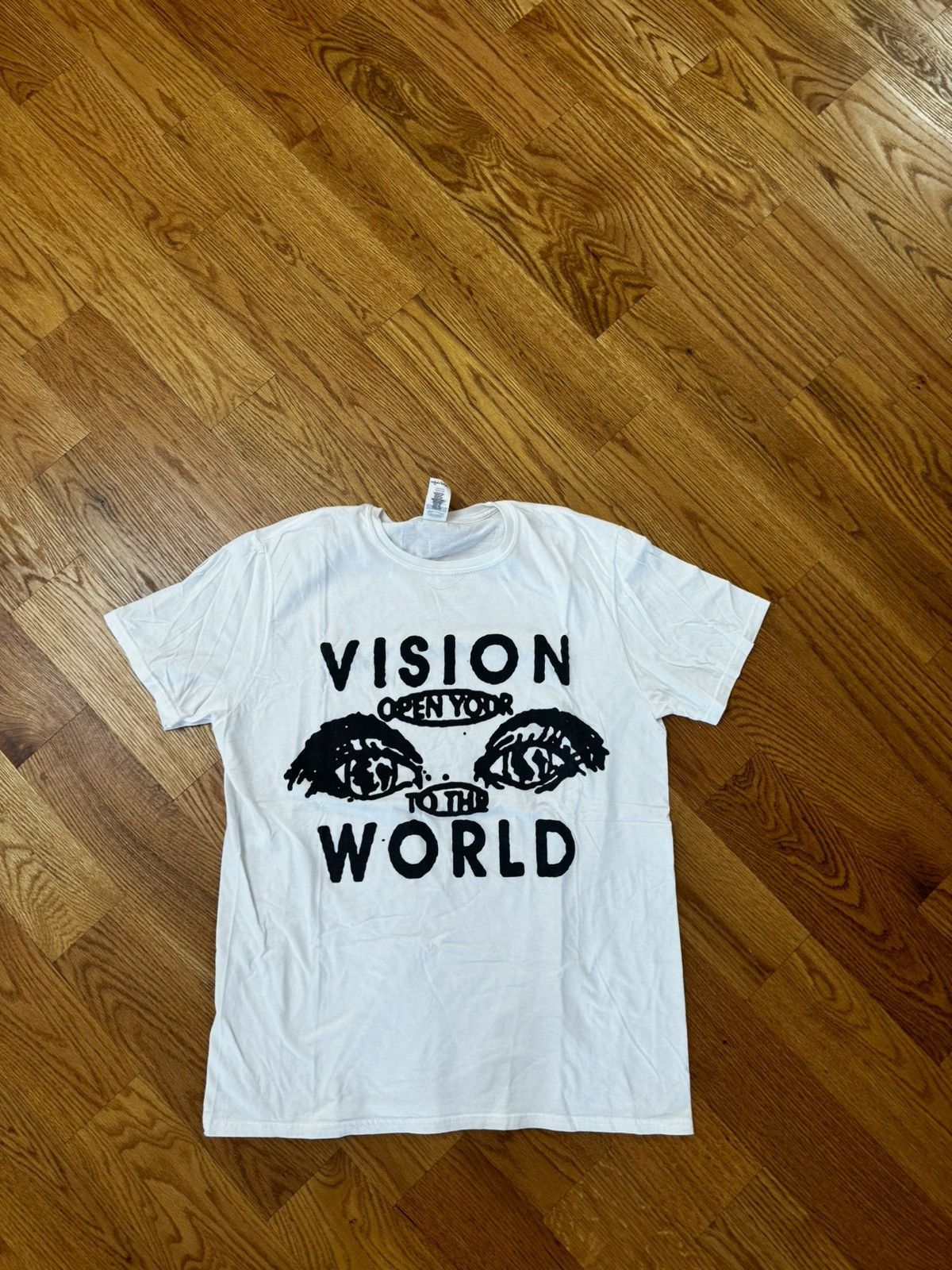 Vintage Vision World T Shirt Size US L / EU 52-54 / 3 - 1 Preview