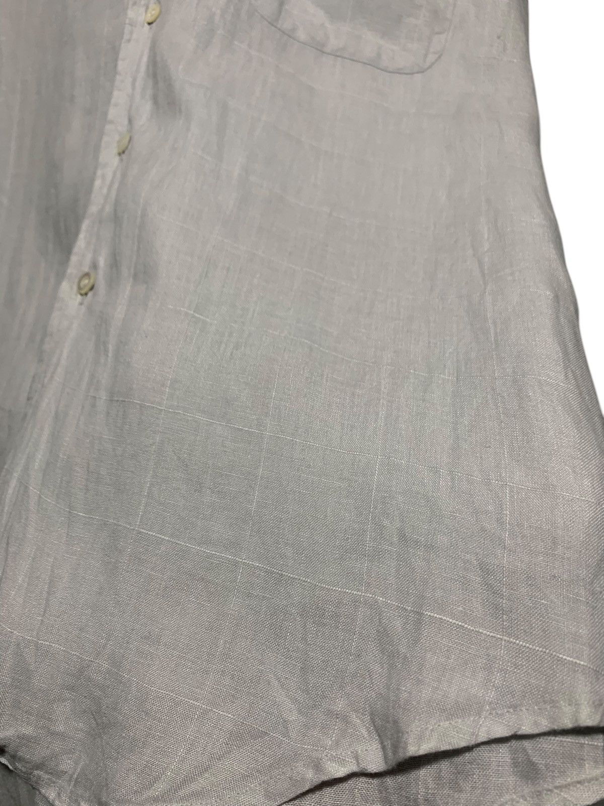 Ermenegildo Zegna Ermenegildo Zegna Linen button up shirt Size US M / EU 48-50 / 2 - 4 Thumbnail