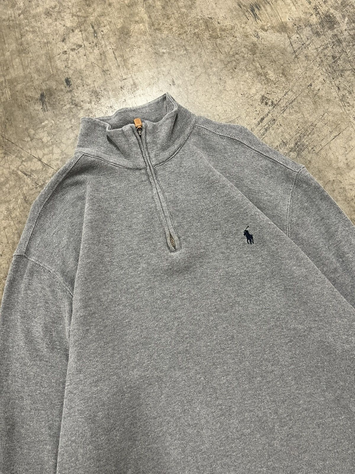 Polo Ralph Lauren × Vintage Polo Ralph Lauren vintage 1/4 zip sweatshirt preppy hype Size US L / EU 52-54 / 3 - 5 Thumbnail