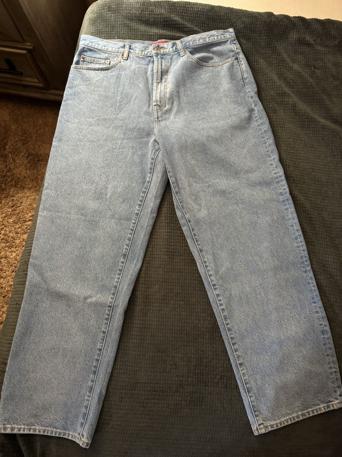 Supreme Supreme Zoo York Baggy Jean Blue Denim Size 36 Size US 36 / EU 52 - 2 Thumbnail