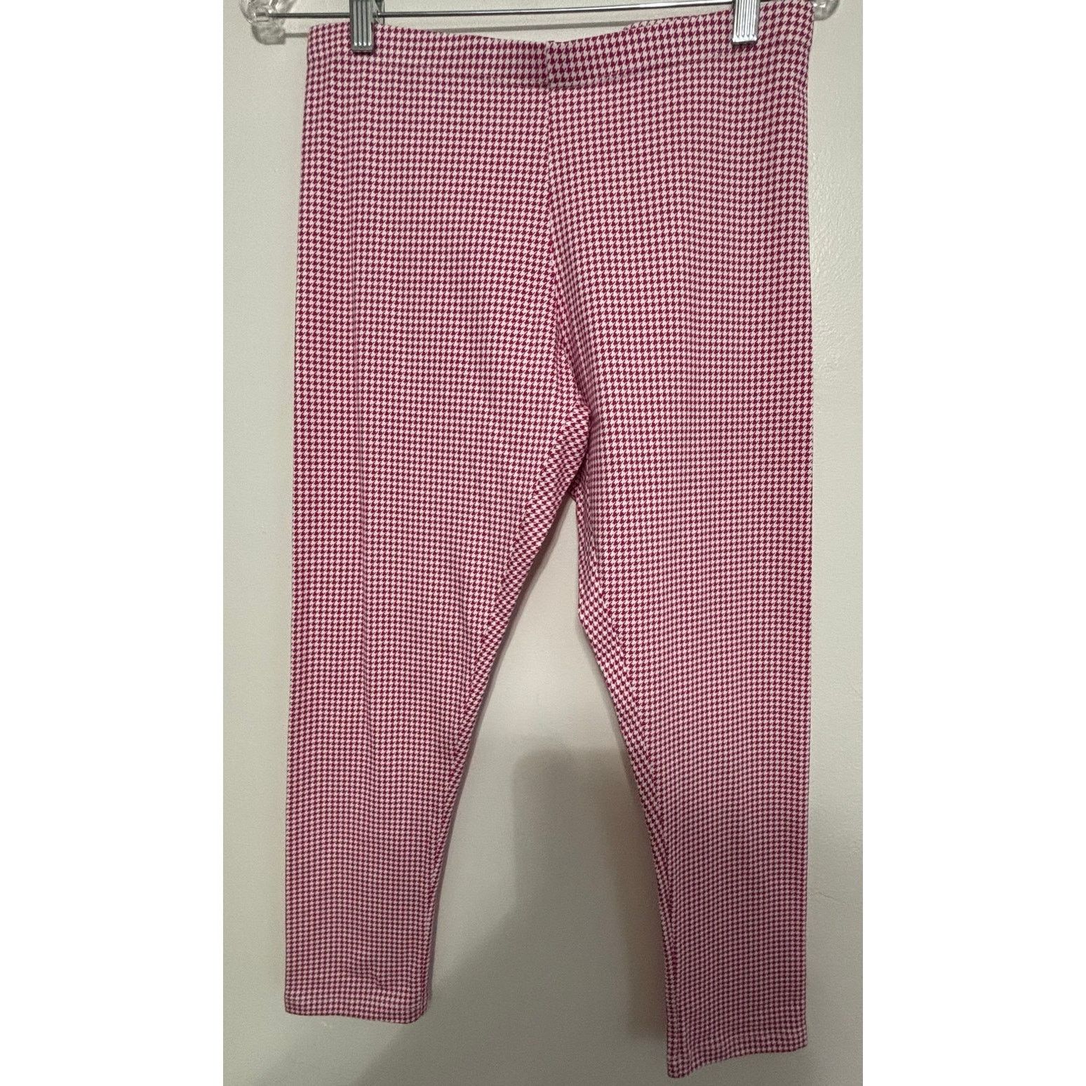 Other Wonder Nation Pink and White Houndstooth Capri Leggings XL Size 24" / US 00 / IT 34 - 1 Thumbnail