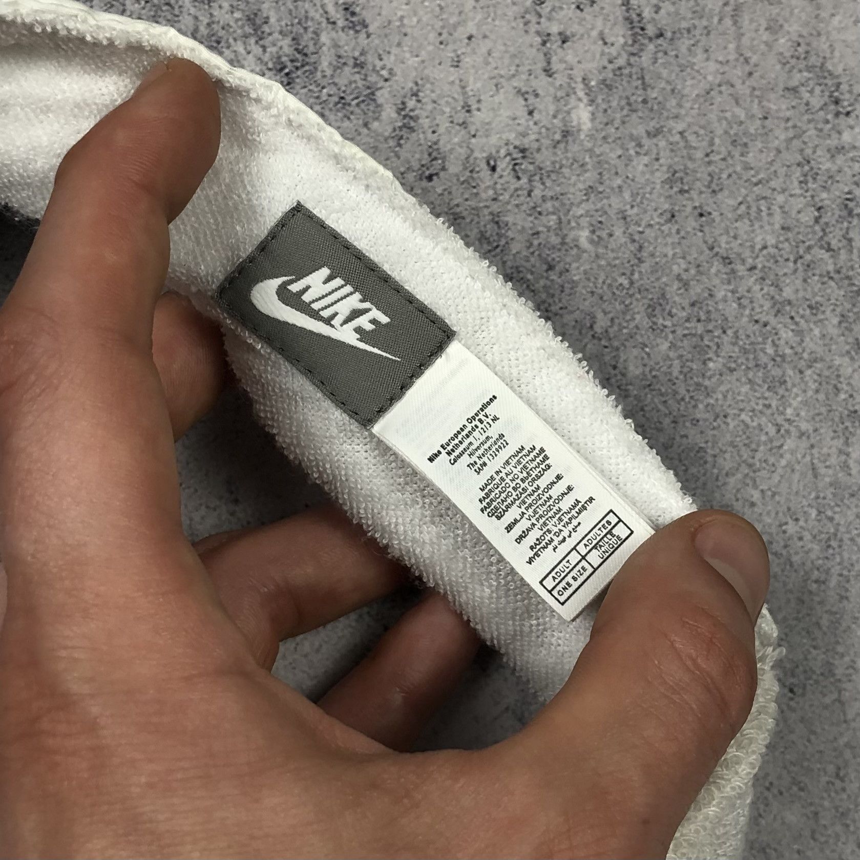 Nike Y2K Nike Swoosh Visor Cap Size ONE SIZE - 7 Thumbnail