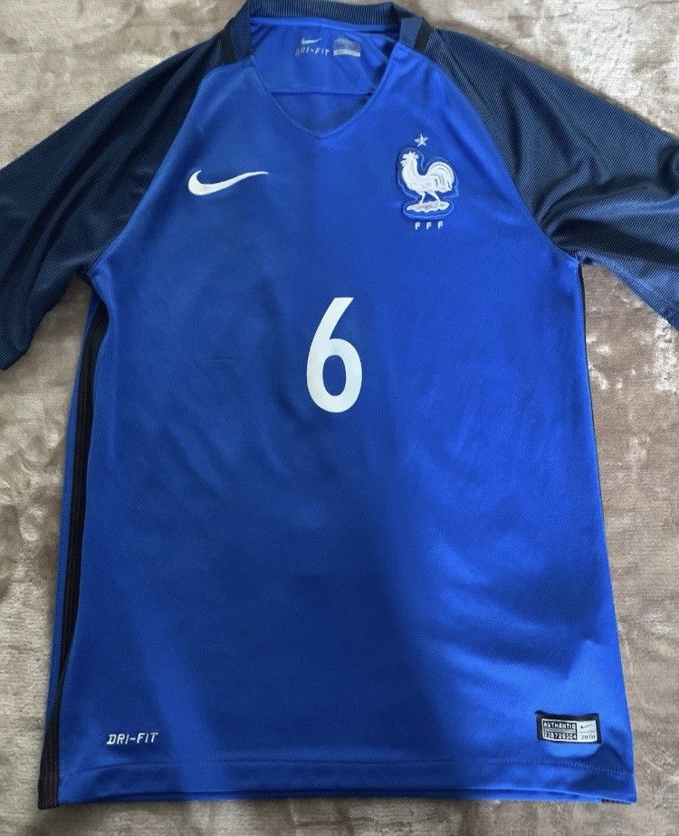 Nike Pogba jersey team at french Size US S / EU 44-46 / 1 - 2 Thumbnail