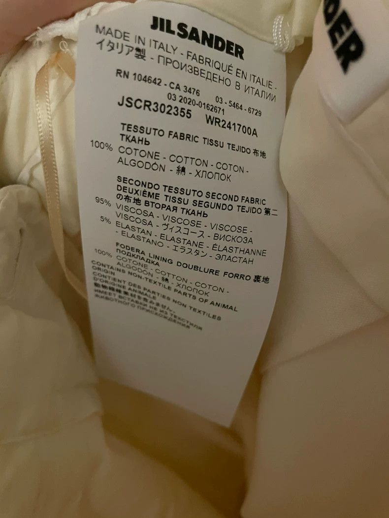 Jil Sander Jil Sander size 32 Beige Patchwork Satin Casual Pant Size 42" / US 20 - 3 Thumbnail