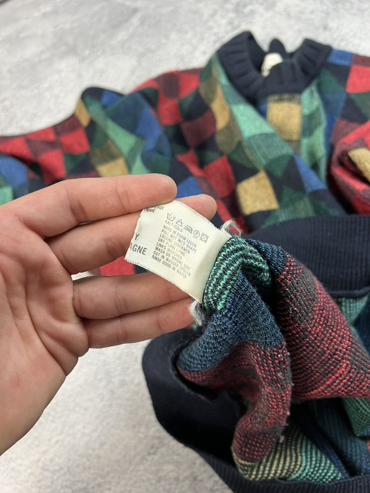 Carlo Colucci × Vintage Vintage Carlo Colucci multicolour knit sweater Size US M / EU 48-50 / 2 - 13 Thumbnail