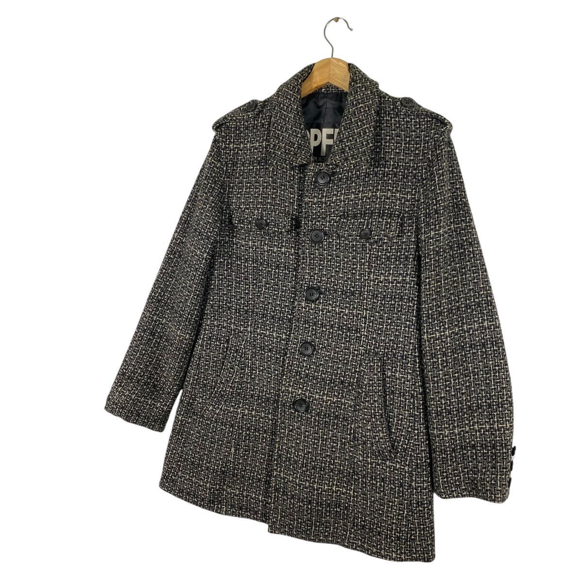 If Six Was Nine × Japanese Brand × PPFM Vintage Ppfm Wool Button Jacket F Size Size US M / EU 48-50 / 2 - 2 Thumbnail
