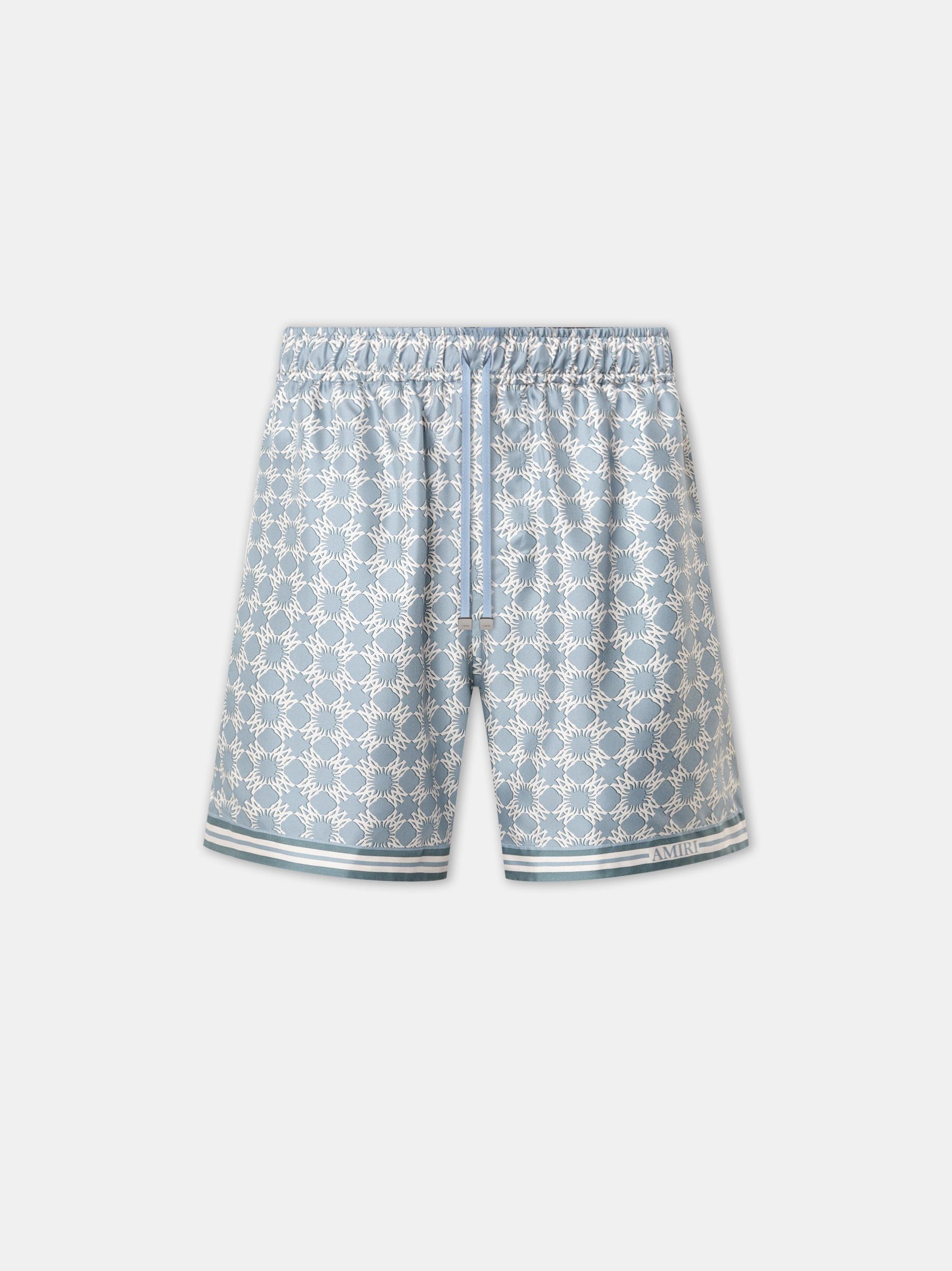 o1orln1025 MA Quad Short in Blue/White