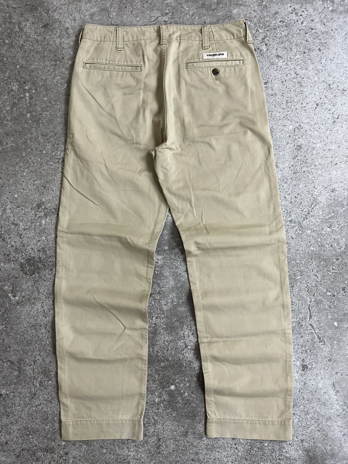 Bape 00s Bape Nigo Chino Pants Size US 30 / EU 46 - 1 Thumbnail