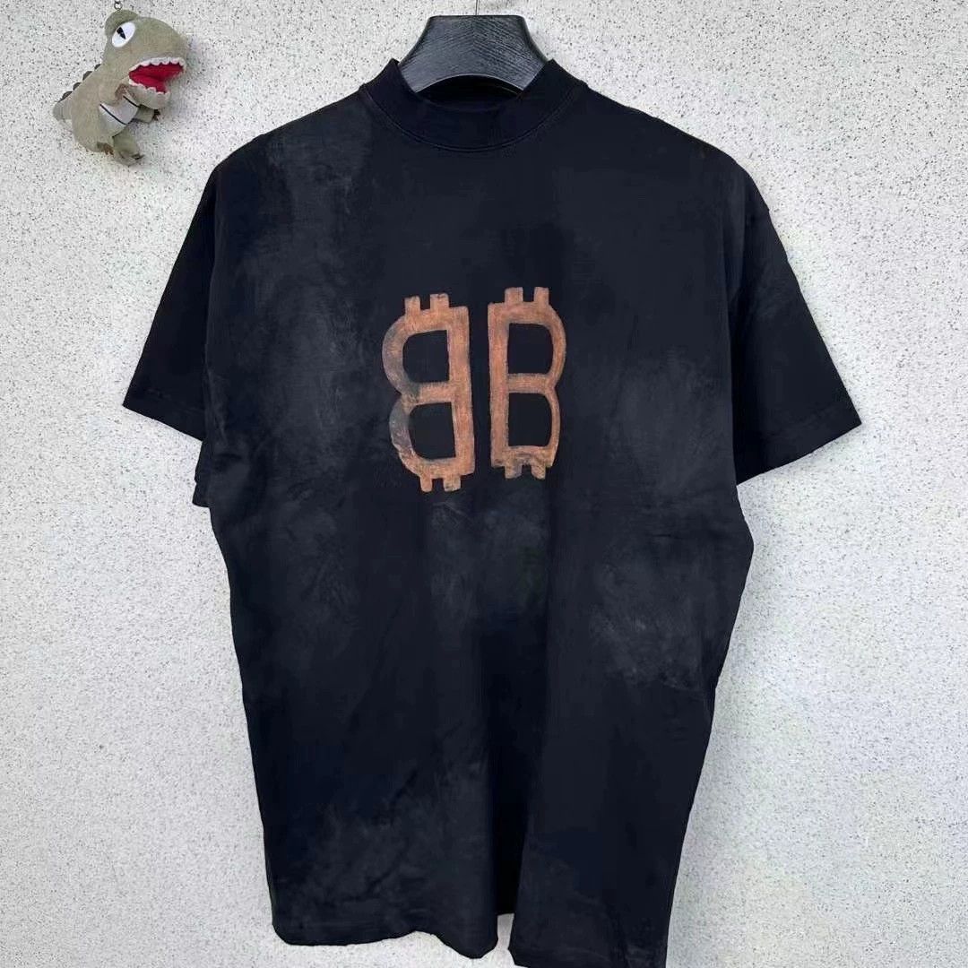 Balenciaga Balenciaga Bitcoin Short Sleeves Size US S / EU 44-46 / 1 - 1 Thumbnail