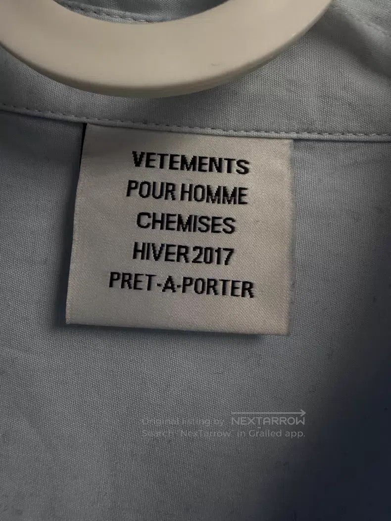 Vetements VETEMENTS Oversized Shirt Size US M / EU 48-50 / 2 - 2 Thumbnail