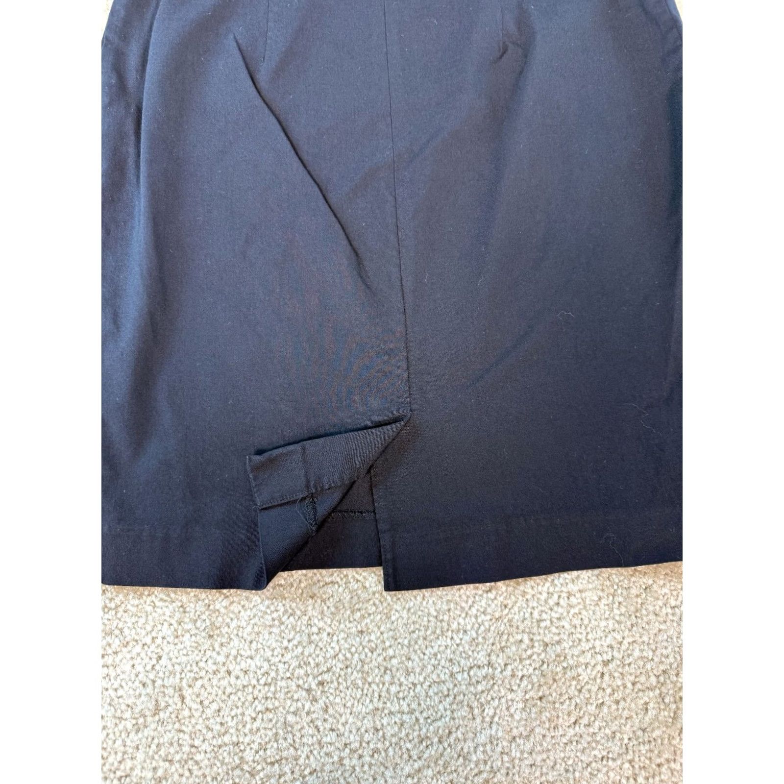 White House Black Market White House Black Market Skirt Size 8 Black A Line Office Career D271 Size 30" / US 8 / IT 44 - 3 Thumbnail