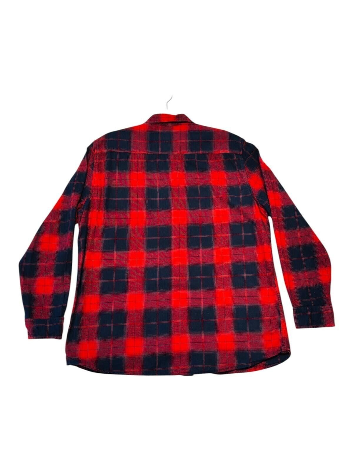 George George Shirt Men's UK Size XL Red Stripe Long Sleeve Size US XL / EU 56 / 4 - 5 Thumbnail