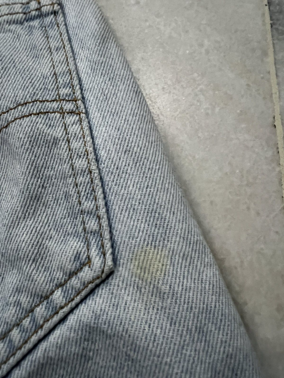 Levi's × Levi's Vintage Clothing VINTAGE 90’s LEVIS 550 ORANGE TAG LIGHT WASH JEANS Size US 30 / EU 46 - 13 Thumbnail