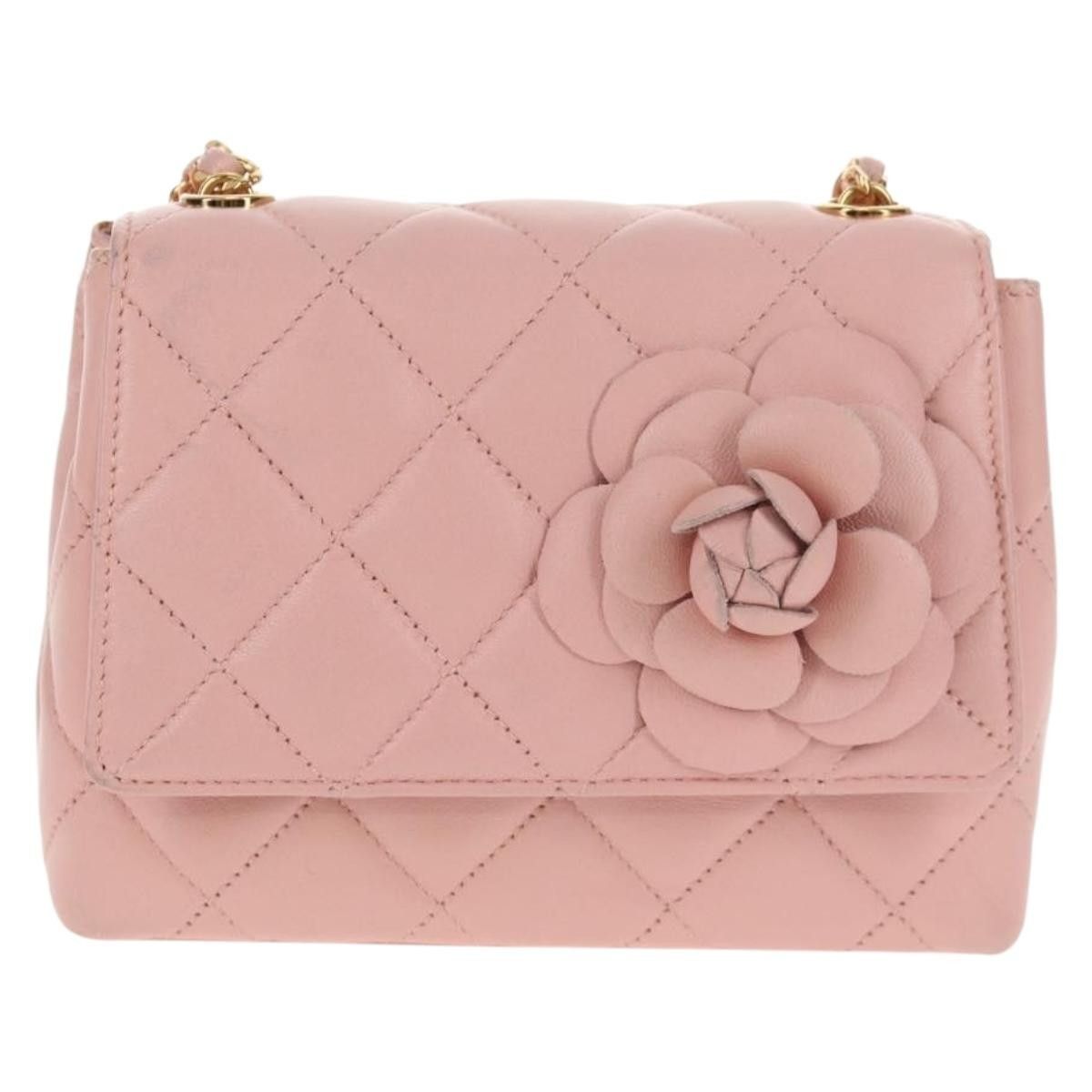 Chanel Chanel Matelasse Camellia Chain Shoulder Bag Size ONE SIZE - 2 Thumbnail
