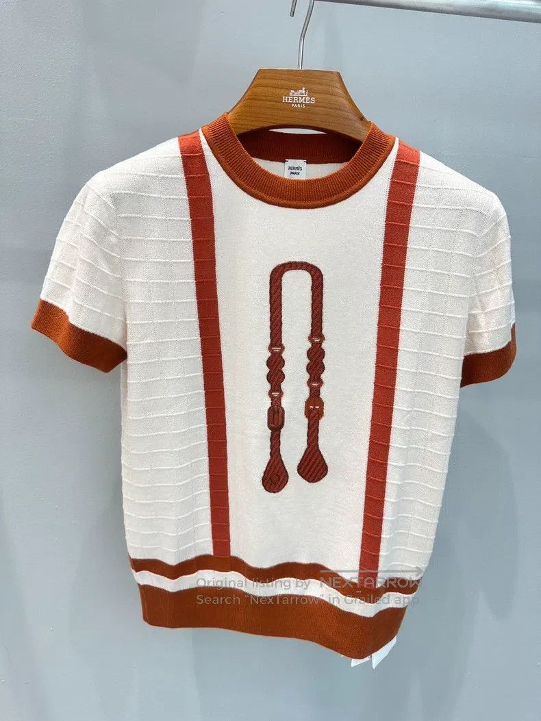 Hermes Hermes Women's 'Training' short-sleeve sweatshirt Size XS / US 0-2 / IT 36-38 - 1 Thumbnail