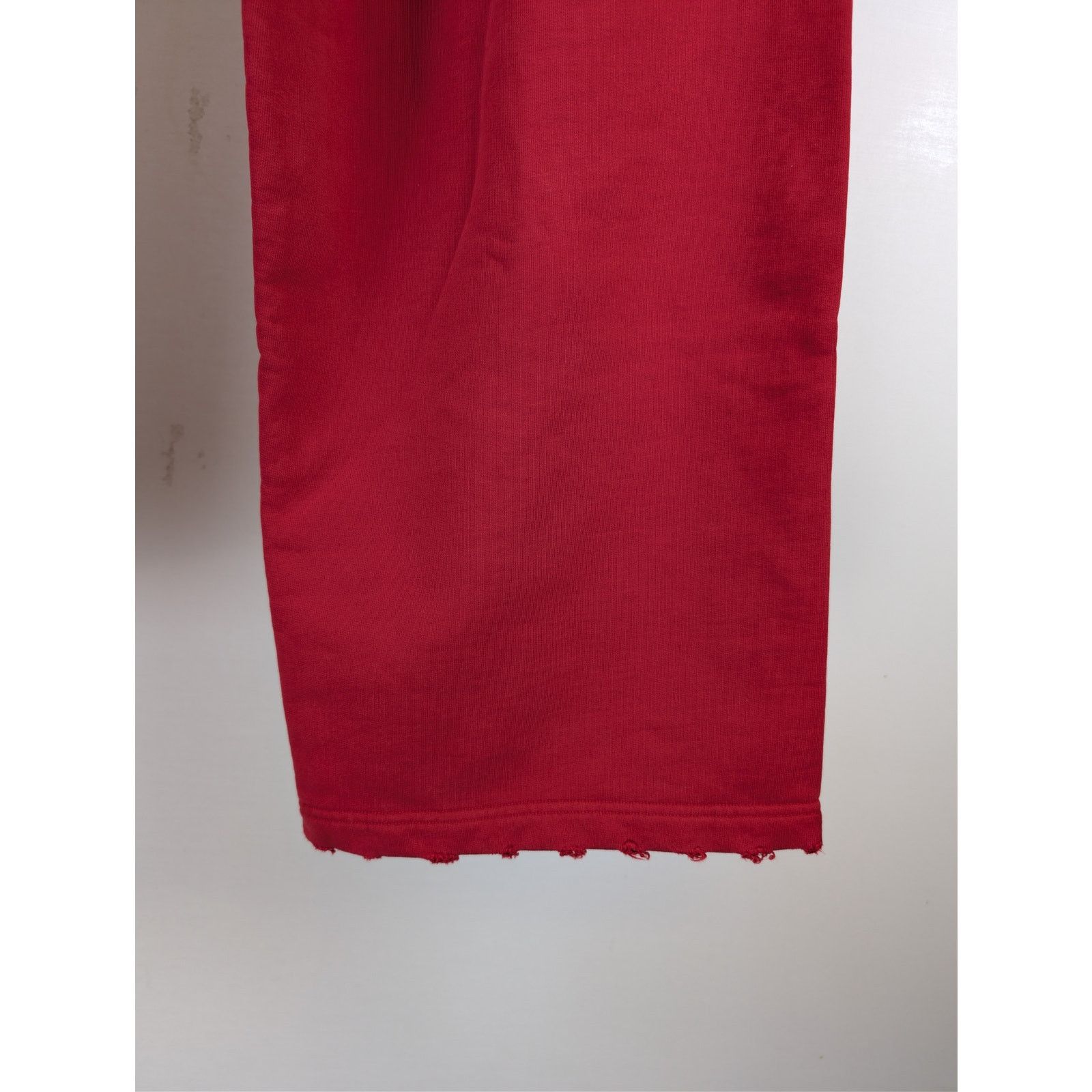 Balenciaga o1rshd1 Baggy Sweatpants Trousers in Red/black Size US 30 / EU 46 - 12 Thumbnail