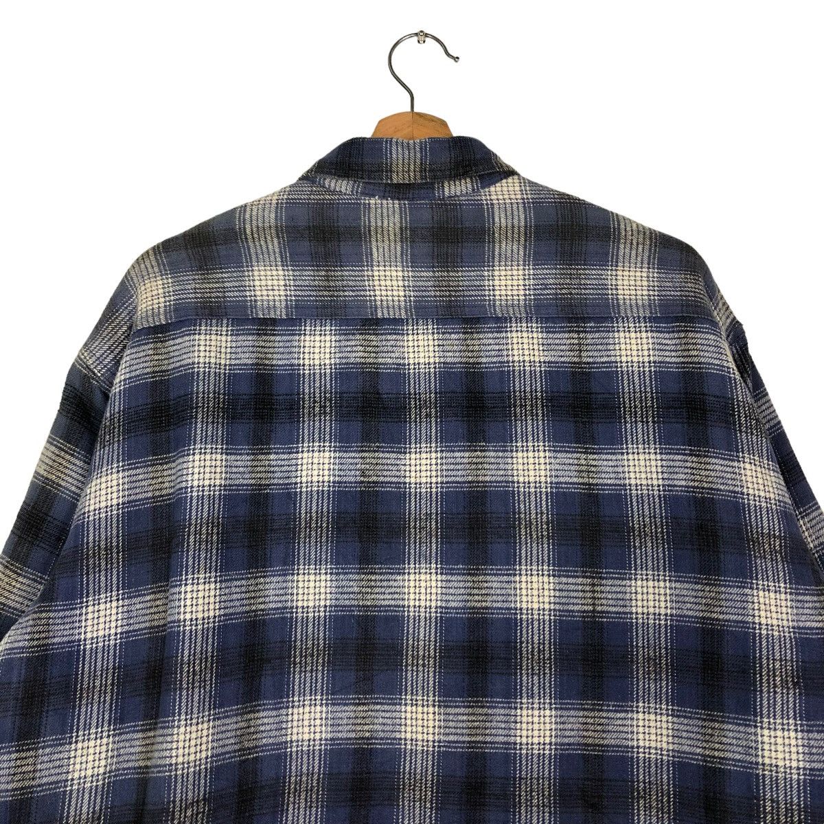 Flannel 🔥VINTAGE WOOL FLANNEL JACKET TARTAN DESIGN RALPH ETON Size US M / EU 48-50 / 2 - 9 Thumbnail