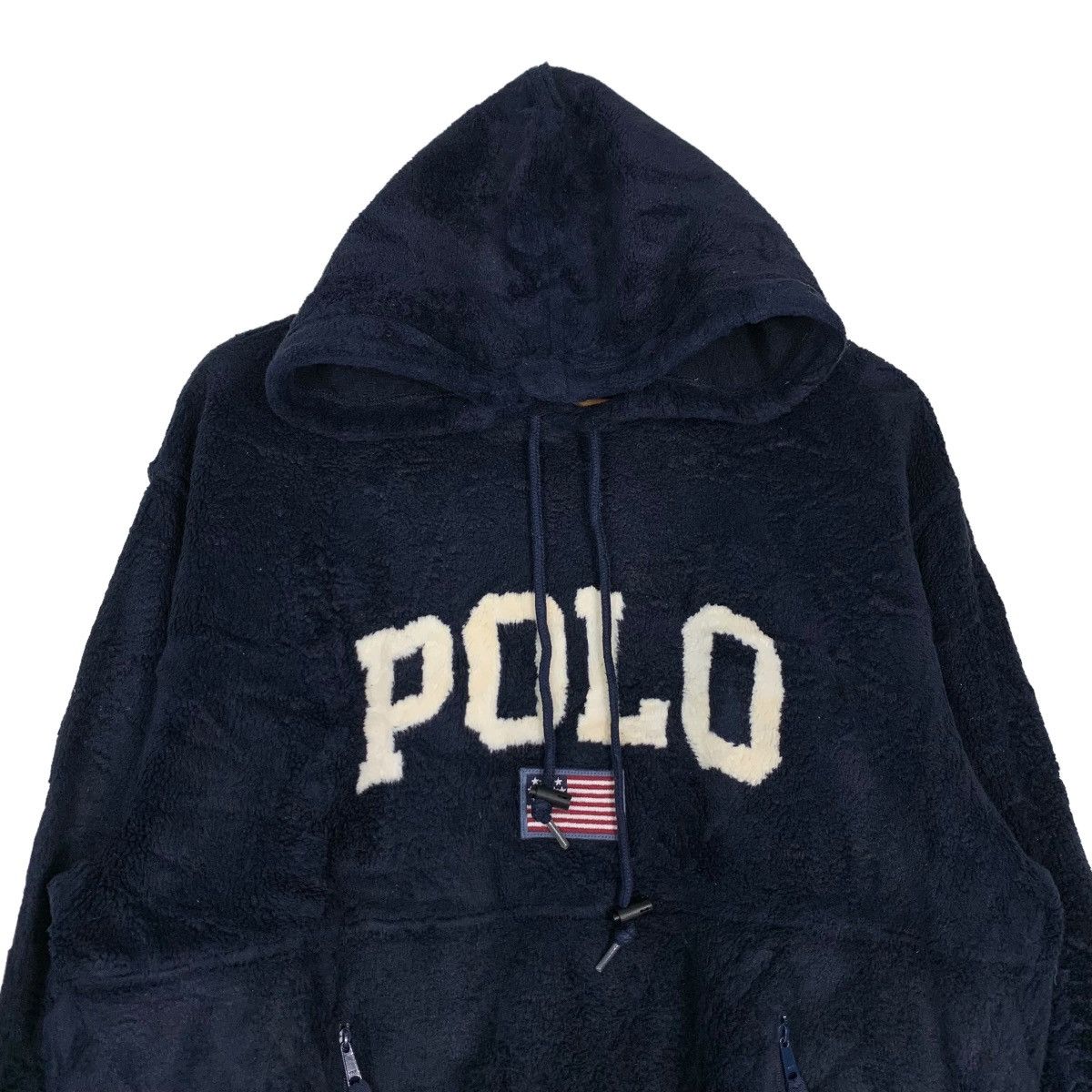 Polo Ralph Lauren Polo Sport RL USA Big Logo Pullover Fleece Hoodies #0018-C1 Size US M / EU 48-50 / 2 - 3 Thumbnail