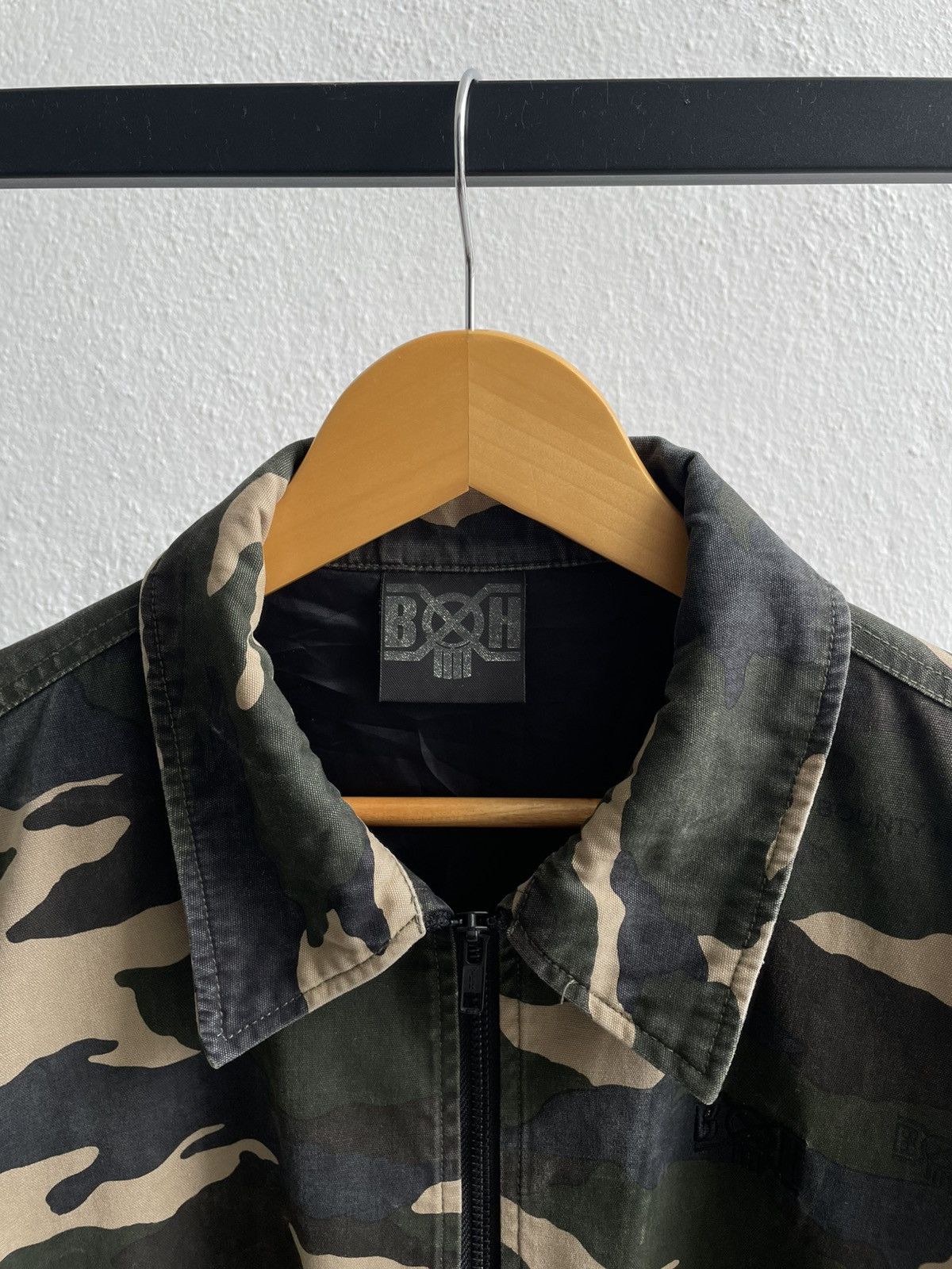 Bounty Hunter Vintage Bounty Hunter Camouflage Zipper Jacket Size US L / EU 52-54 / 3 - 9 Thumbnail
