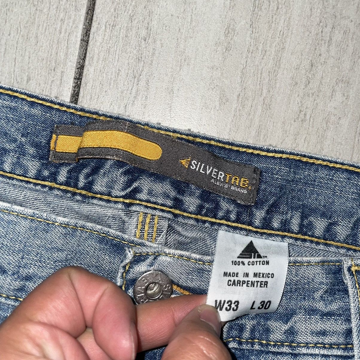 Levi's × Vintage Levis Silver Tab Baggy Carpenter Pants Size US 33 - 3 Thumbnail