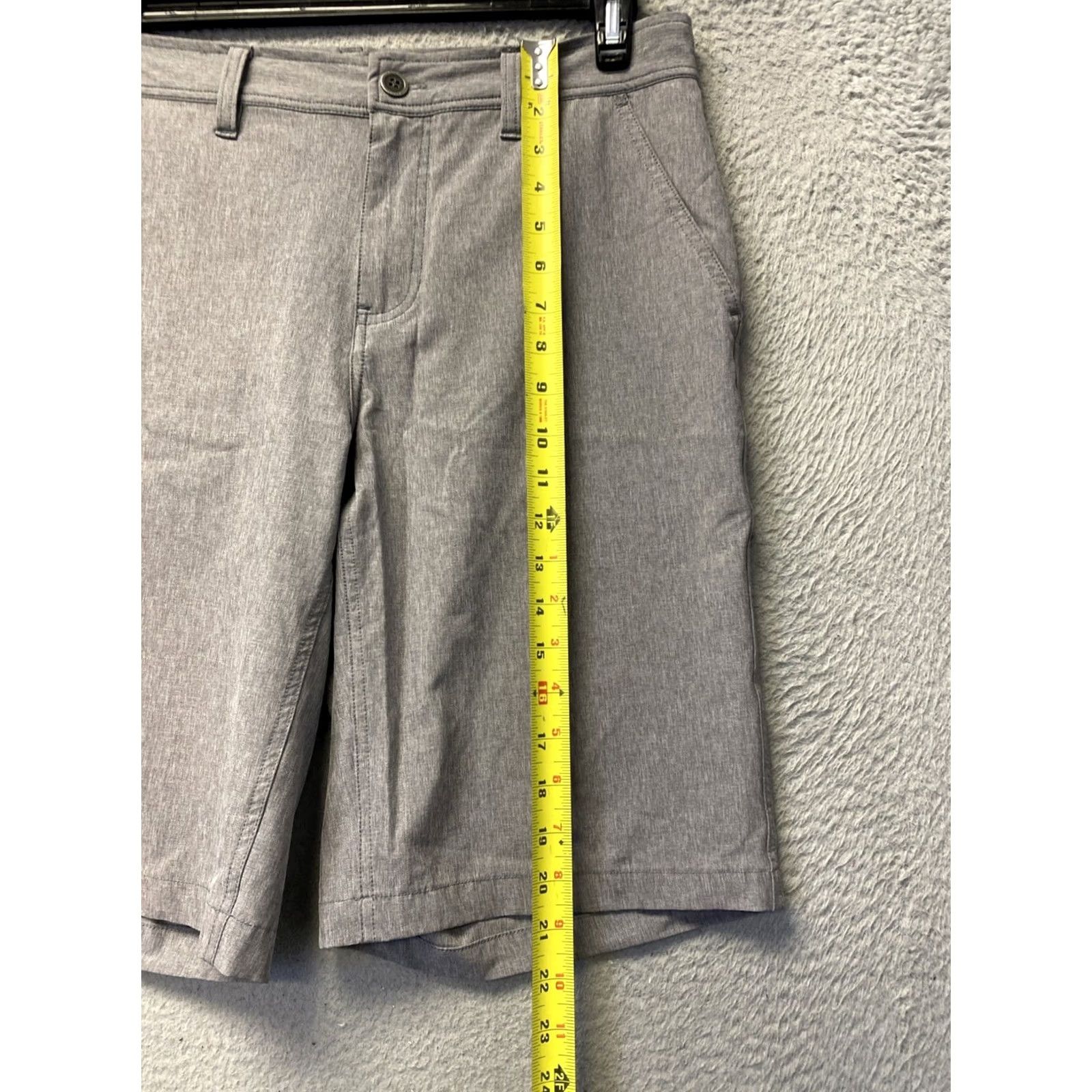 Vintage CoolKeep Shorts Mens Athletic Chino 30 Grey Quick Dry Stretch Golf Casual 2010s Mens Size US 30 / EU 46 - 4 Thumbnail