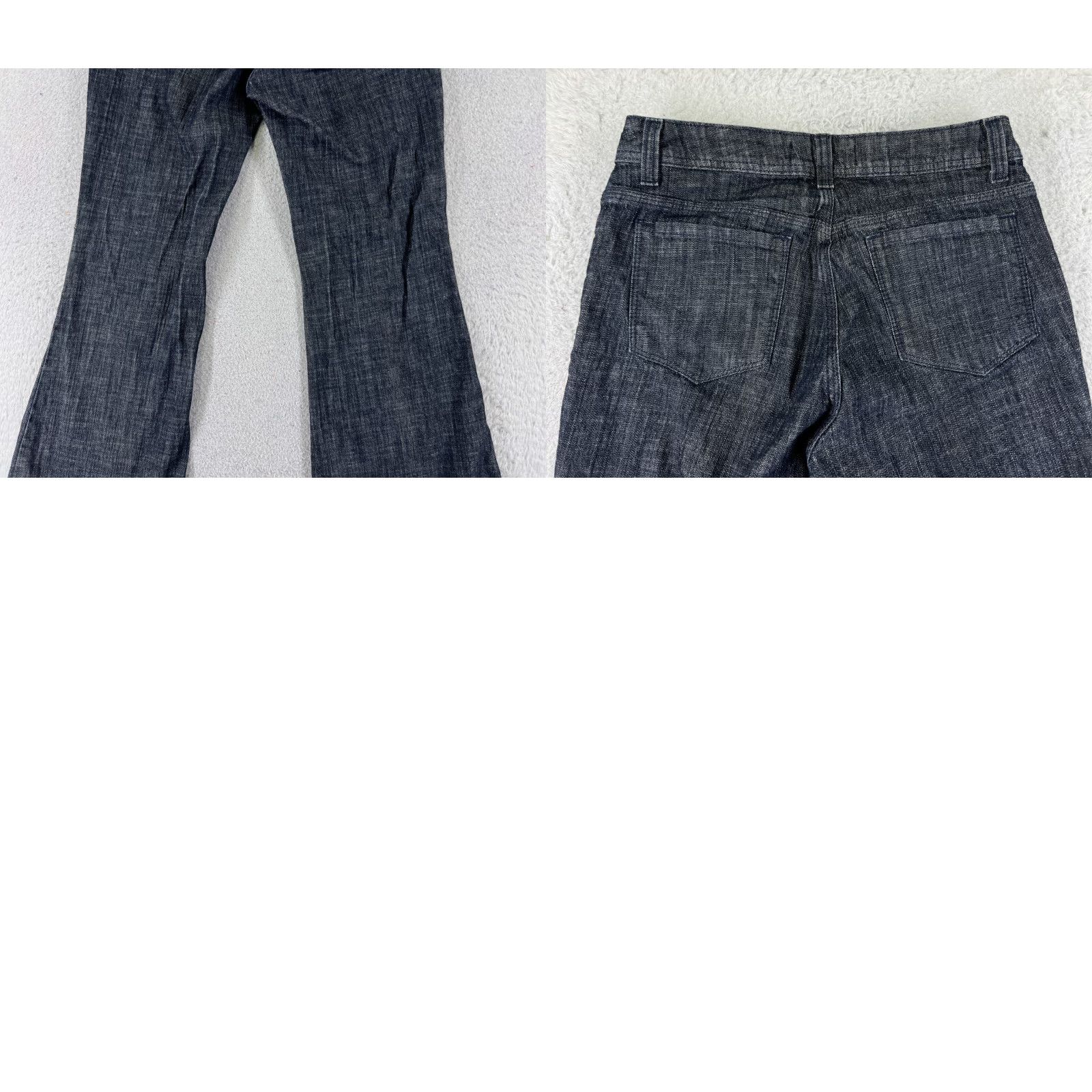 Forever 21 FOREVER 21 Jeans Womens Flared Denim Dark Blue 28x32 8 Mid Rise 5-Pocket Cotton Blend Western US Made 28 32 Girls Womens Size 30" / US 8 / IT 44 - 10 Thumbnail
