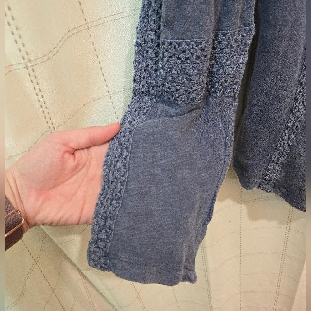 Free People Free People Crocheted Detail Top Size S / US 4 / IT 40 - 5 Thumbnail