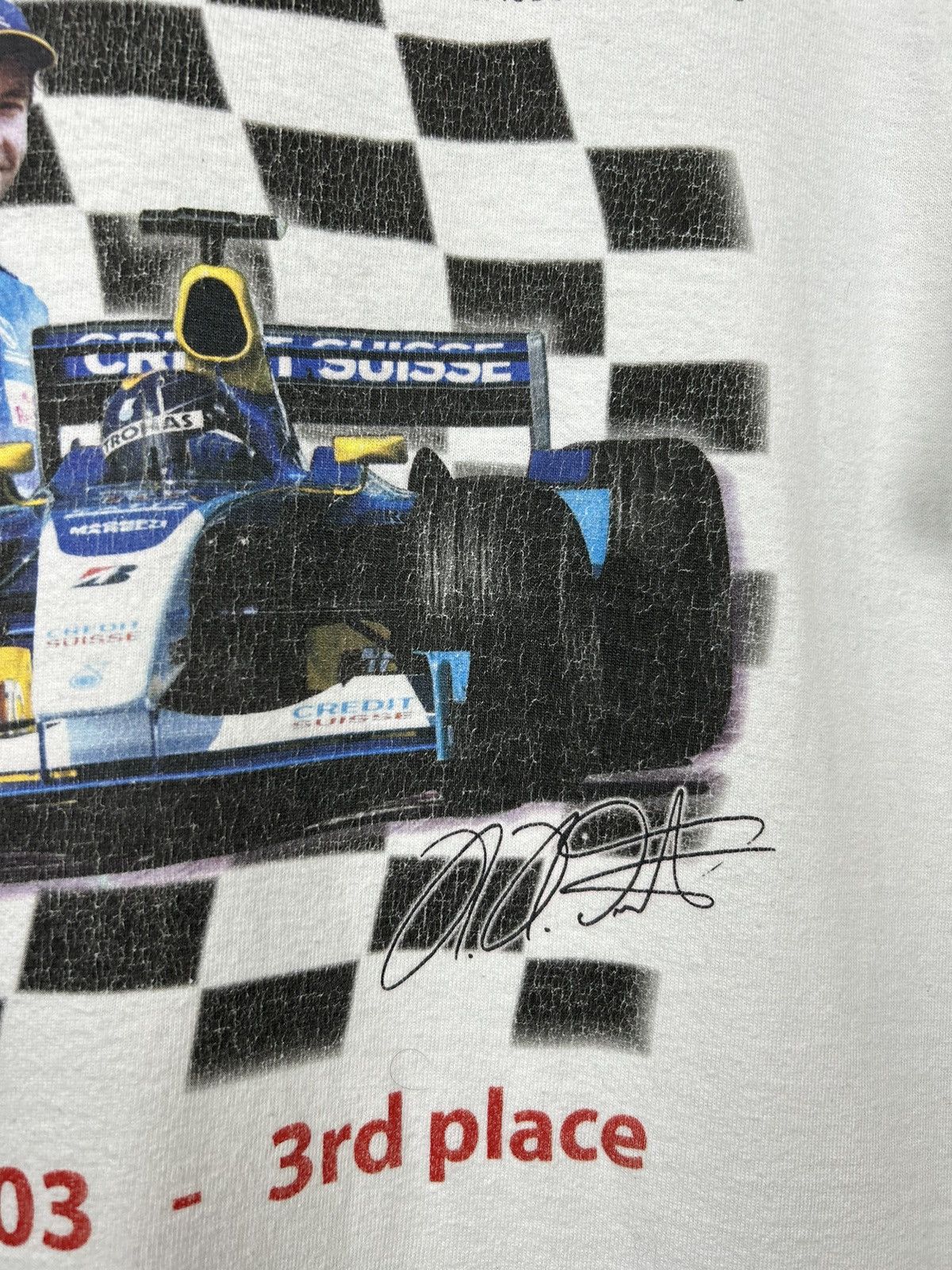 NASCAR Vintage Sauber Petronas Racing T shirt Red Bull Size US M / EU 48-50 / 2 - 4 Thumbnail