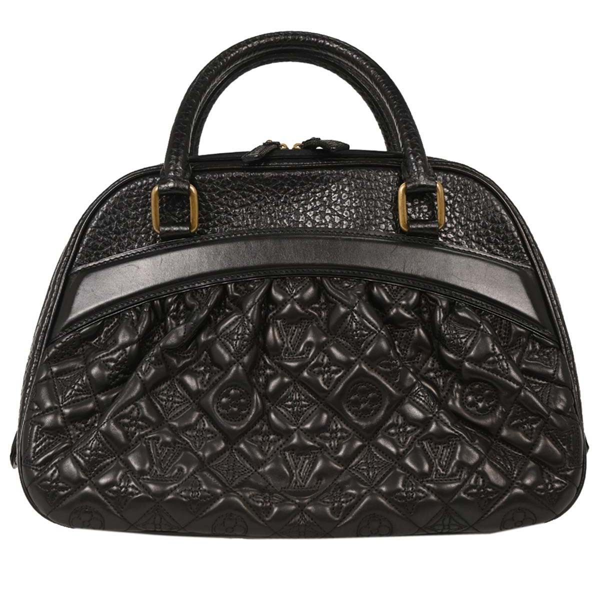 Louis Vuitton Louis Vuitton Mizi Vienna Handbag Monogram Quilted Lambskin Size ONE SIZE - 1 Thumbnail