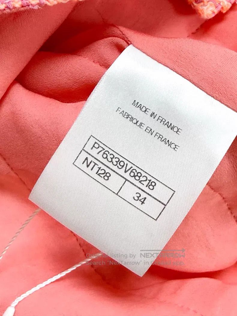 Chanel Chanel Tweed round-neck short coat Size XXS / US 00 / IT 34 - 8 Thumbnail