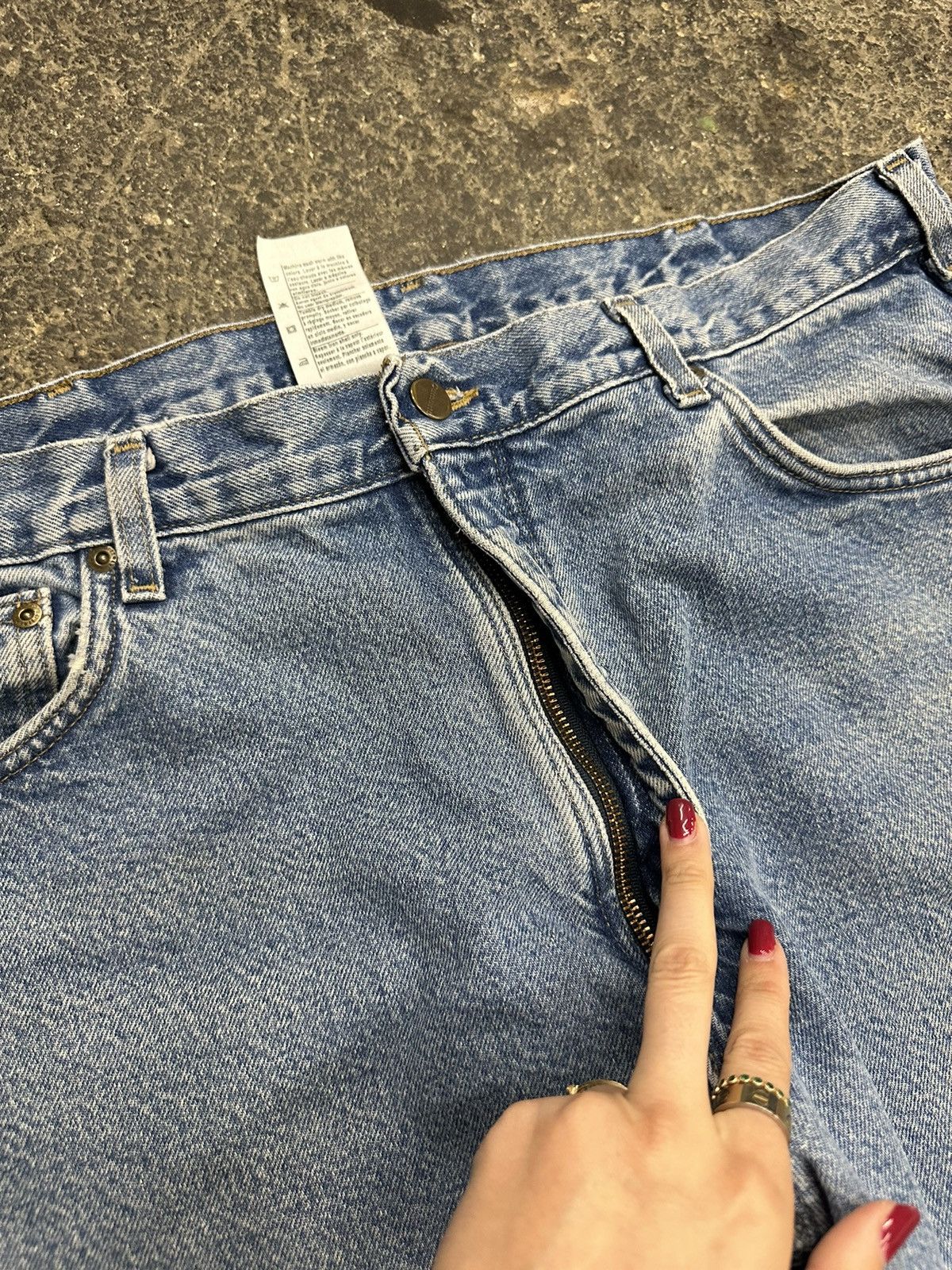 Carhartt × Vintage Carhartt Sherpa lined jeans Size US 38 / EU 54 - 13 Thumbnail