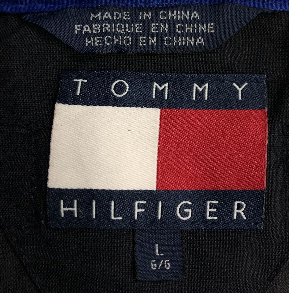 Tommy Hilfiger Vintage Tommy Hilfiger Jacket Hoodie Size US L / EU 52-54 / 3 - 13 Thumbnail