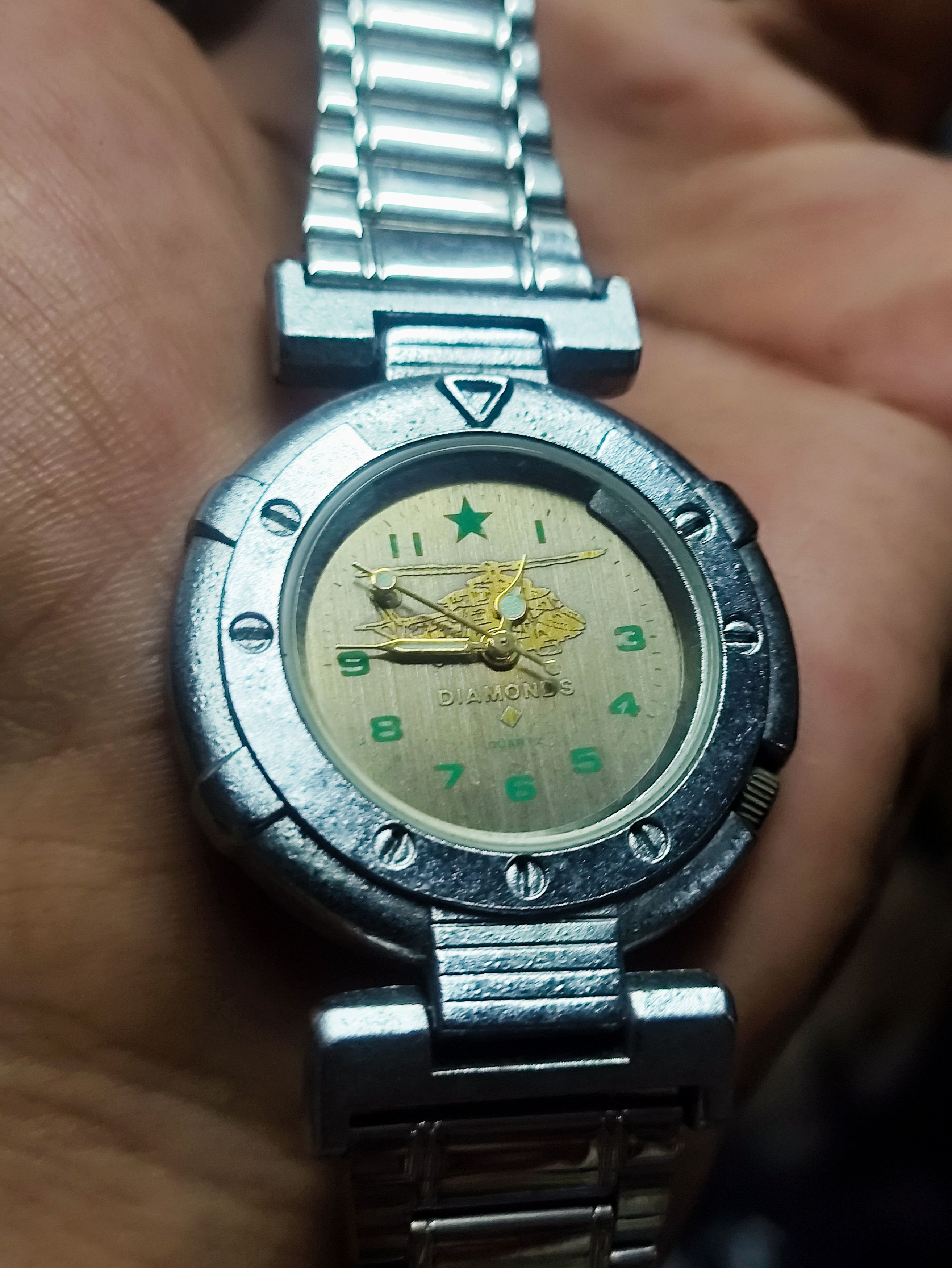 Other × Vintage VINTAGE DESIGN WATCH "ARMY WATCH" JAPAN ENGINE WATCH. Size ONE SIZE - 9 Thumbnail