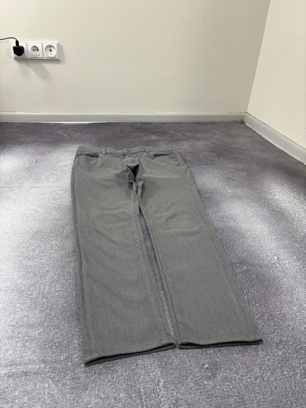 Global Work Global Work Japan Men’s Gray Avant Garde Hype Pants Trousers Size US 34 / EU 50 - 3 Thumbnail