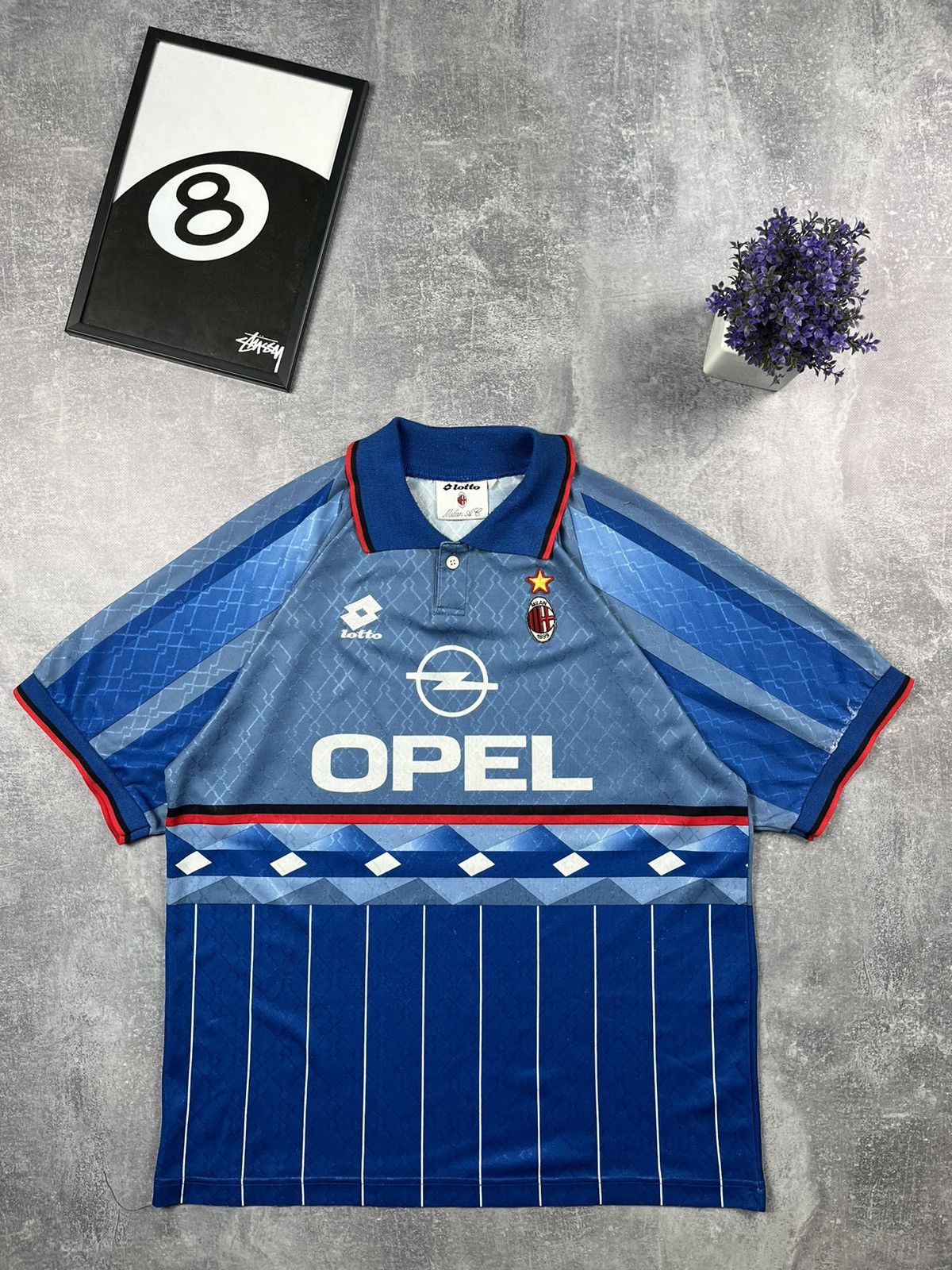 Lotto Sport × Vintage Vintage Lotto AC Milan 1995/96 Fourth