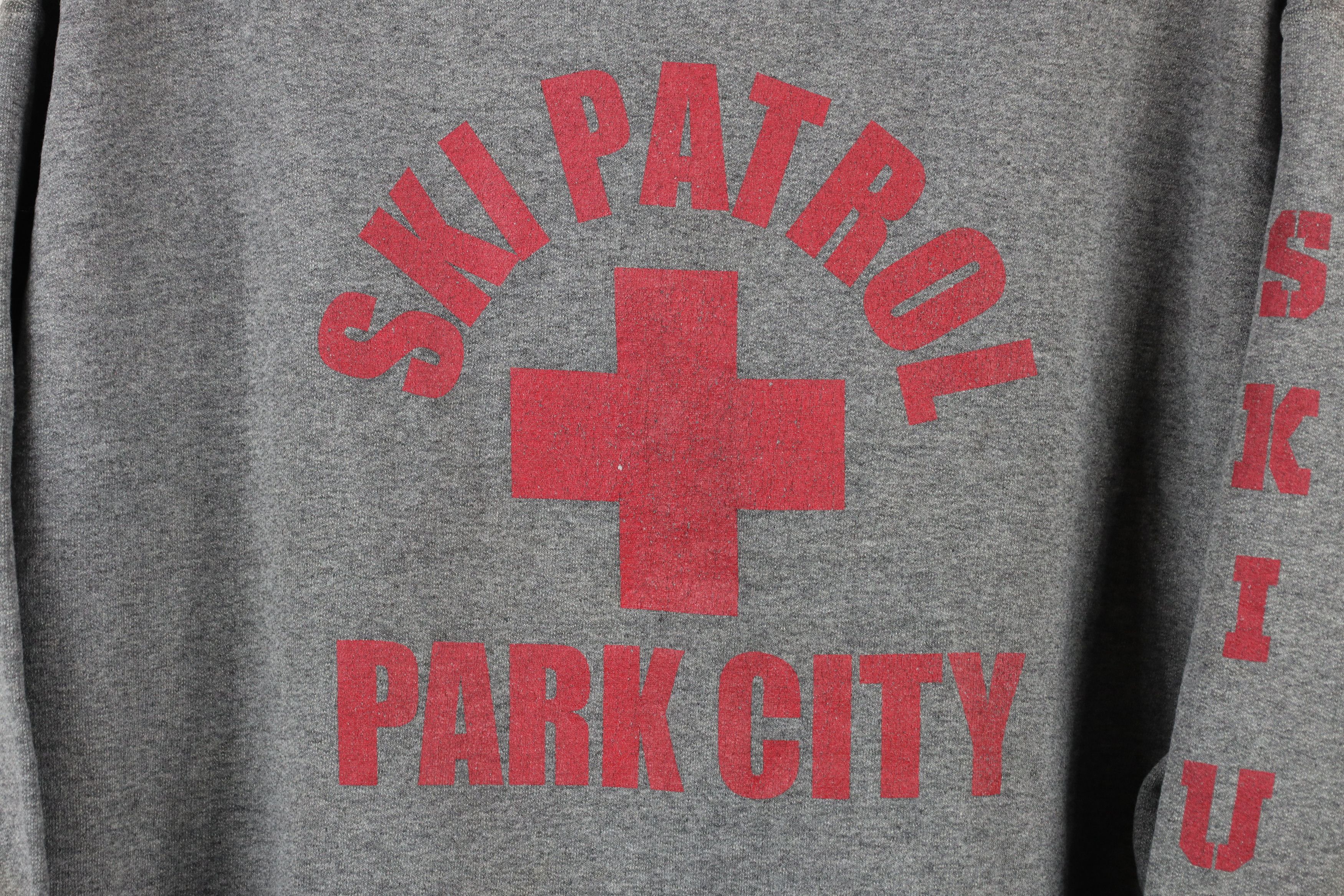 Vintage Vintage Streetwear Patrol Park City Utah Hoodie Sweatshirt Size US M / EU 48-50 / 2 - 4 Thumbnail