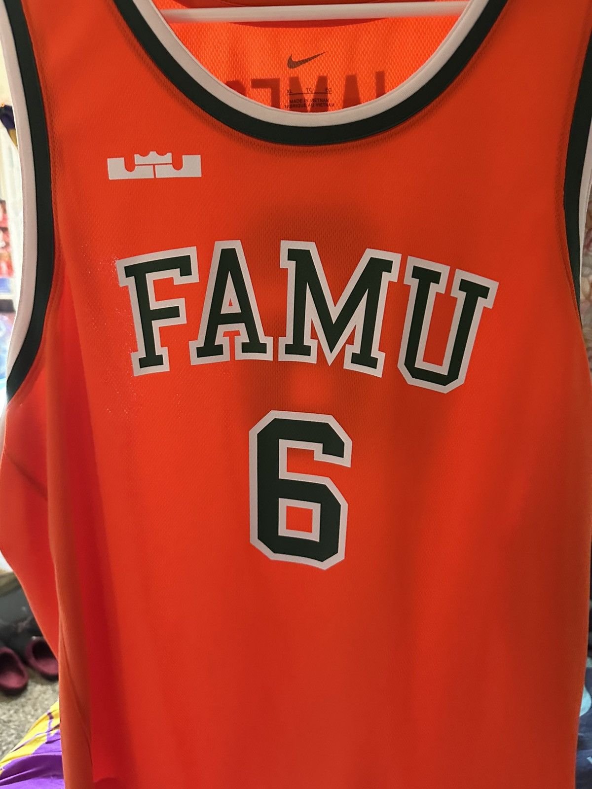 NBA × Nike LeBron James FAMU jersey Size US XL / EU 56 / 4 - 2 Thumbnail